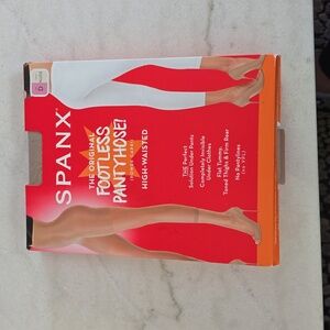 New Spanx Footless Panty Hose, nude D